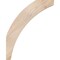 Ekena Millwork 3 1/2"W x 16"D x 20"H Thorton Smooth Knee Brace, Douglas Fir BRC04X16X20THR00SDF - alternate 3